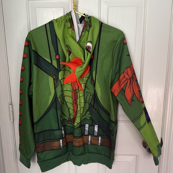 Fortnite kids Rex zip up hoodie with mask. Perfect for costume or everyday wear - Picture 2 of 12